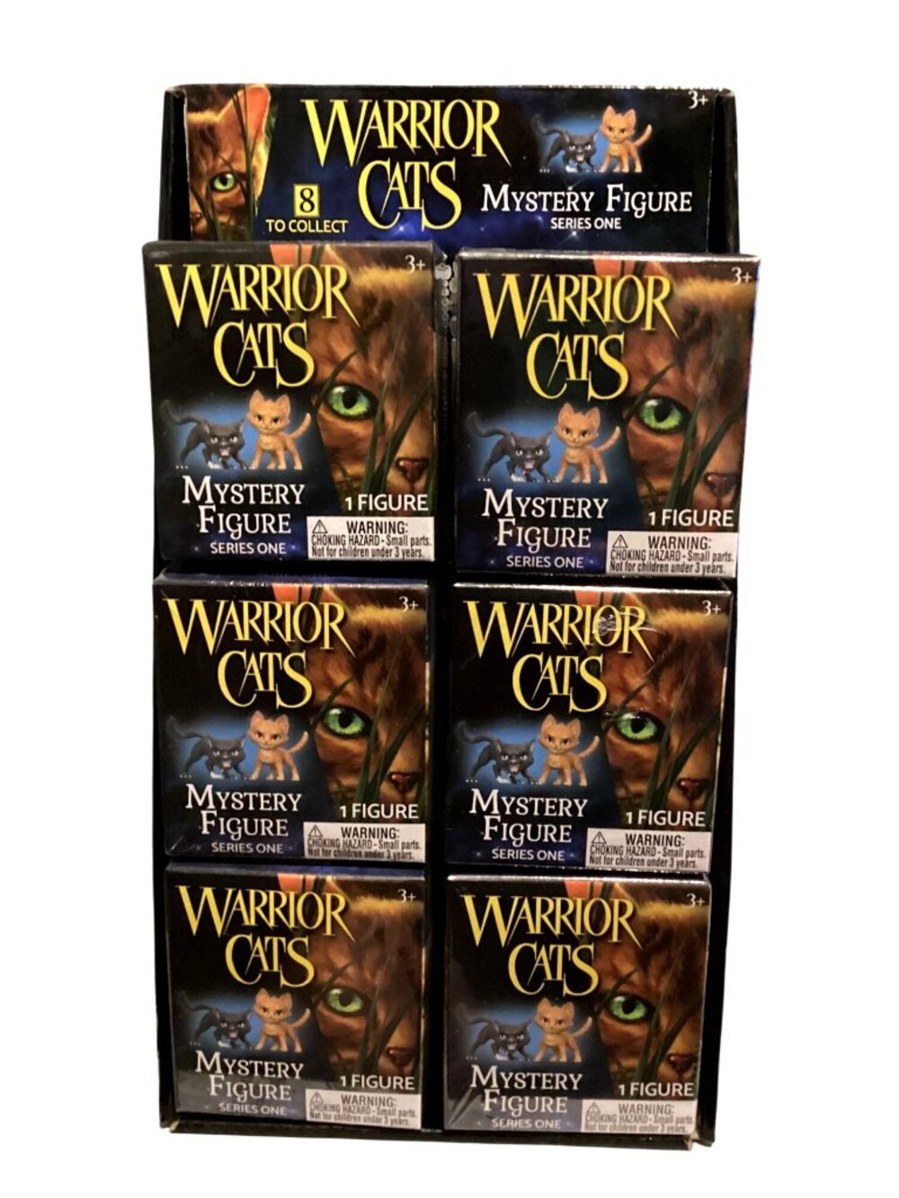 12 Pcs Warrior Cats Mystery Figure Sealed Boxes with Retail Display Box New